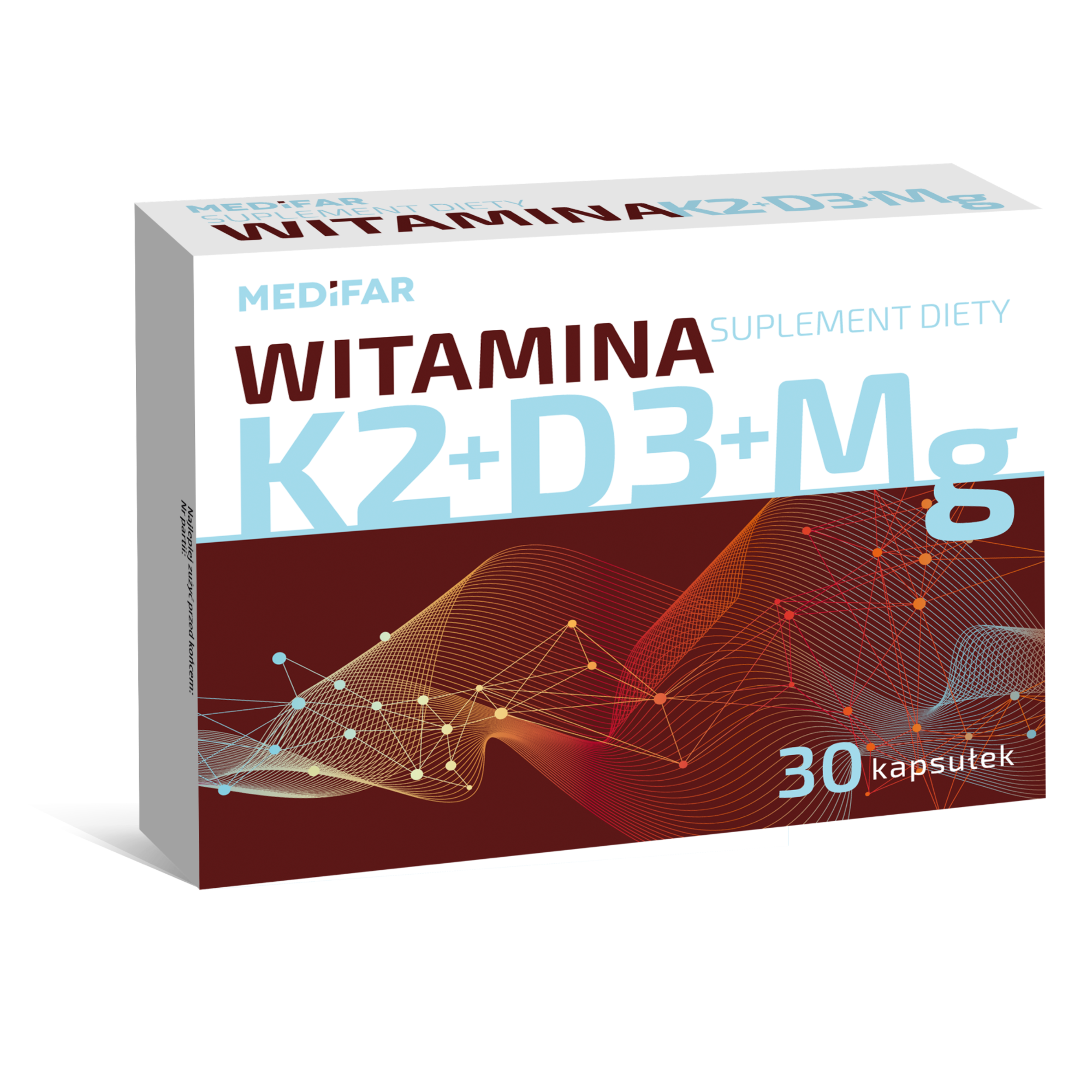 MediFar Witamina K2+D3, 30 kapsułek zdjęcie