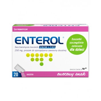 Enterol 250 mg 20 saszetek
