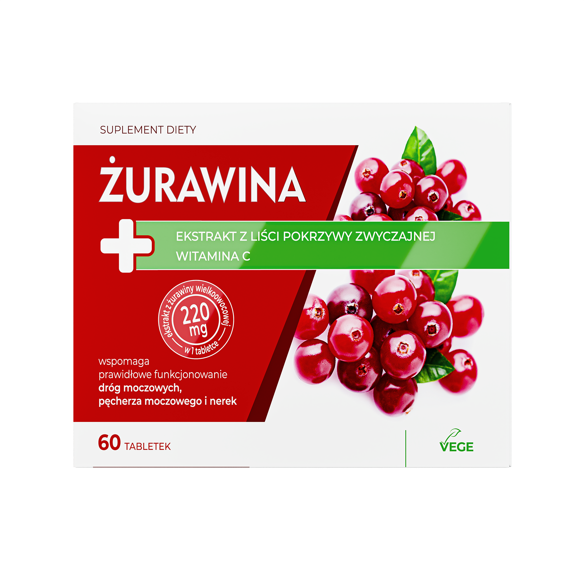 Żurawina, 60 tabletek zdjęcie