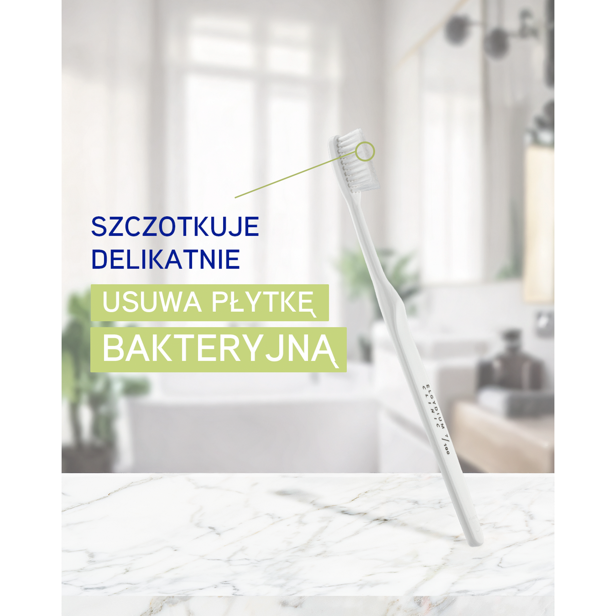 Elgydium Clinic 7/100 szczoteczka do zębów pooperacyjna 1 sztuka