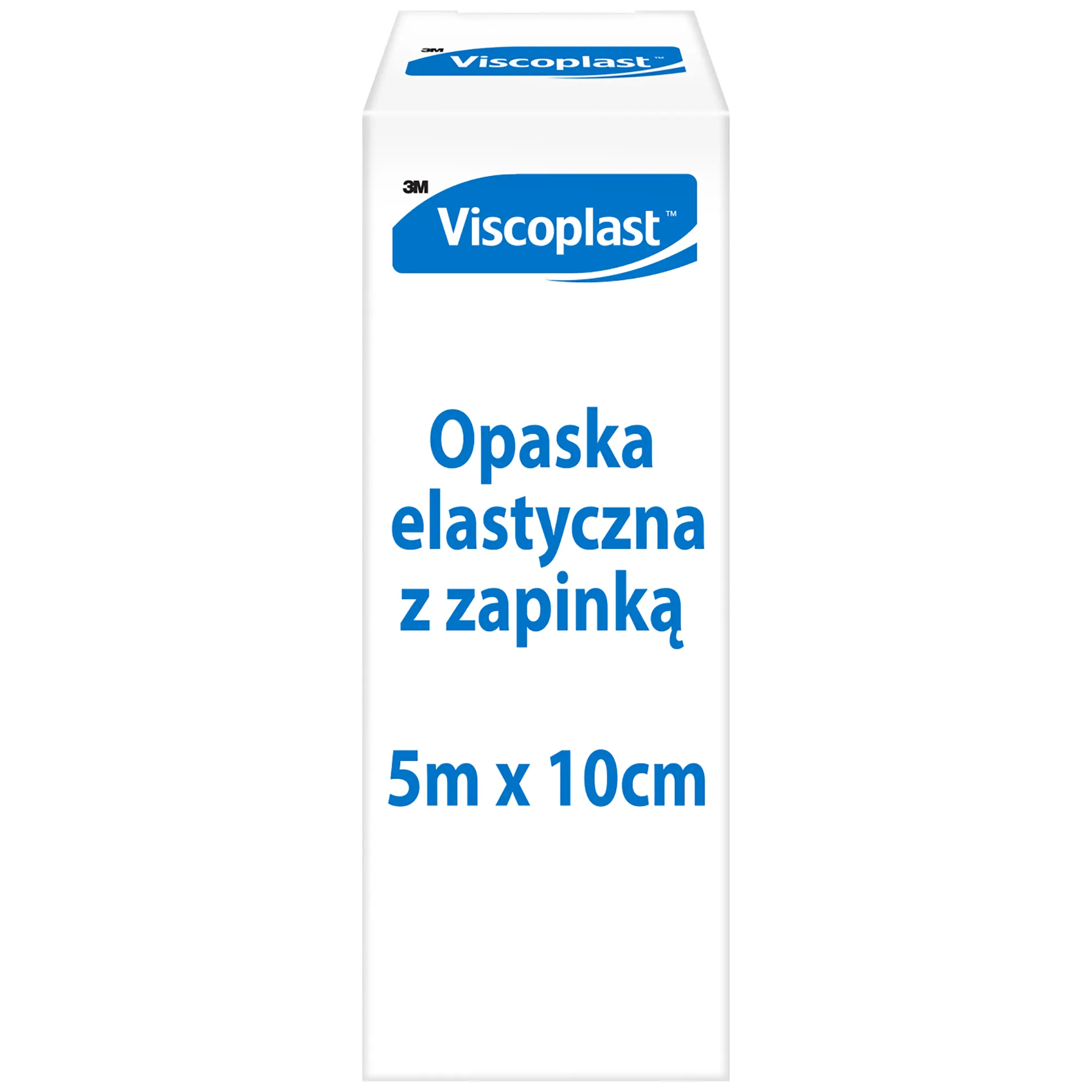 Viscoplast opaska elastyczna z zapinką 5m x 10cm 1 sztuka zdjęcie