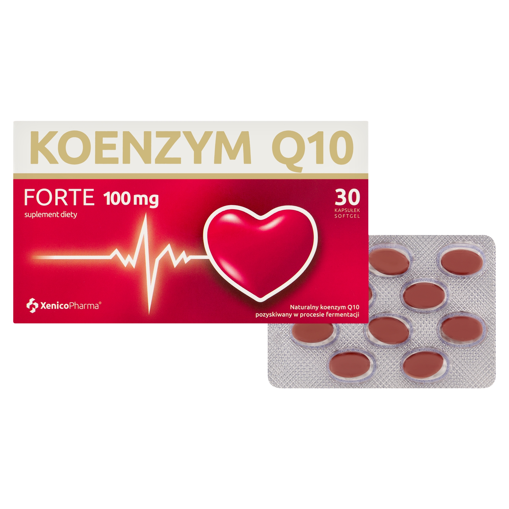 Koenzym Q10 Forte, 30 kapsułek