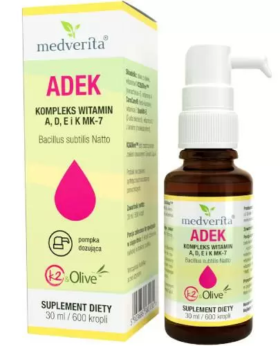 Medverita Witamina ADEK w kroplach 30 ml zdjęcie