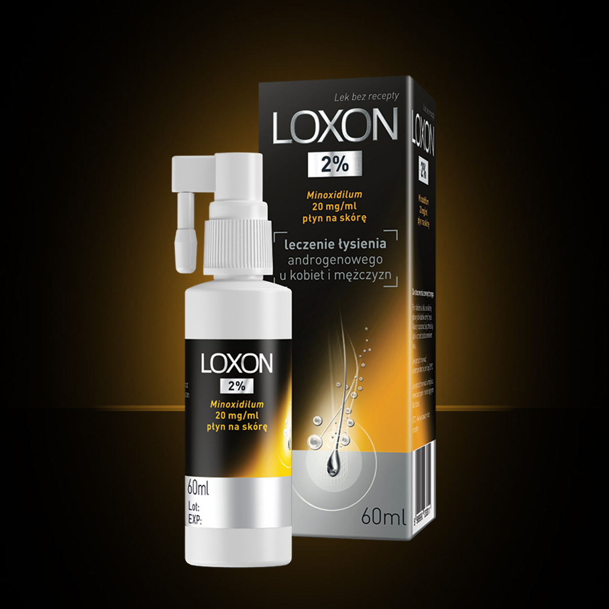 LOXON 2%, 2 x 60 ml