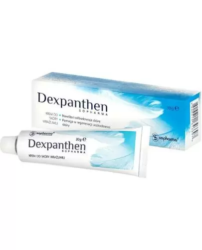 Dexpanthen Sopharma krem do skóry wrażliwej 30 g zdjęcie