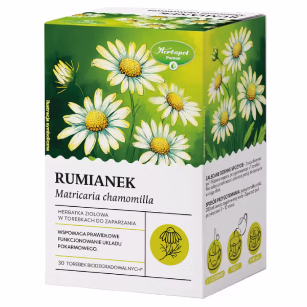 Rumianek Herbata, torebki do zaparzania, 30 sztuk zdjęcie