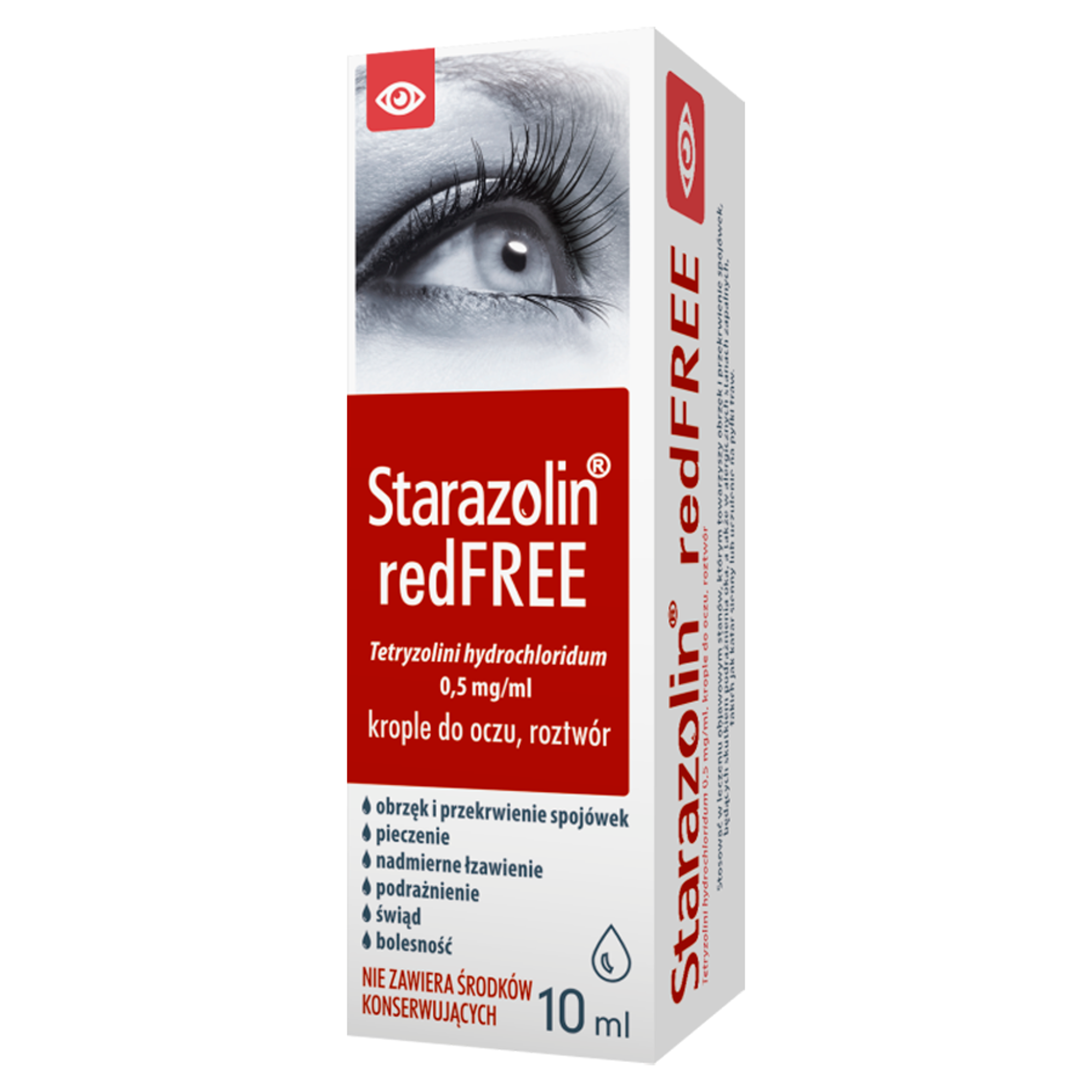 Starazolin Redfree krople do oczu 10 ml zdjęcie