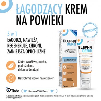 Blephaderm łagodzący krem na powieki i okolice oczu 40 ml