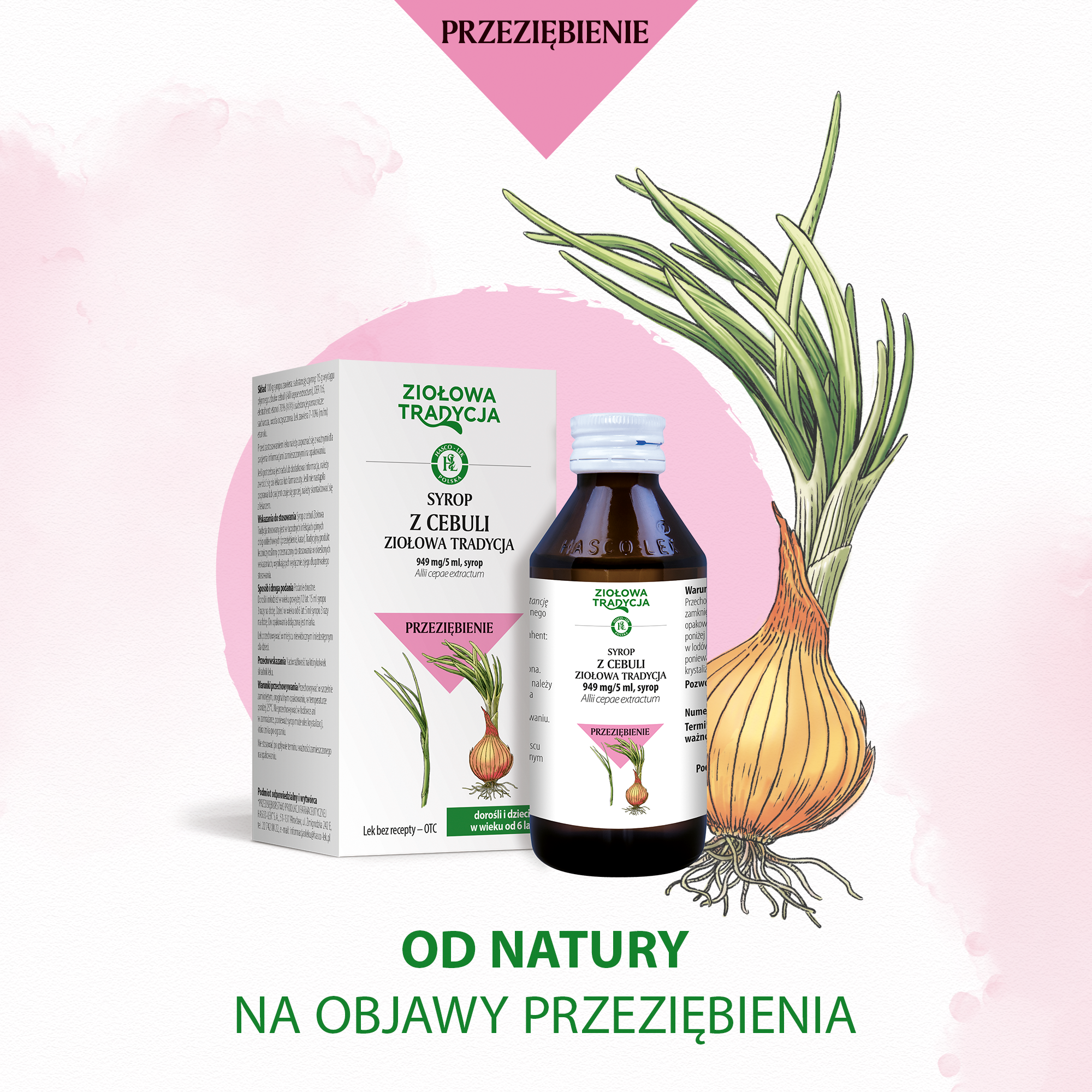 ZIOŁOWA TRADYCJA Syrop z cebuli, 125 g 