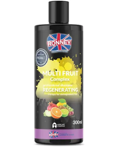 Ronney regenerujący szampon owocowy do włosów zniszczonych i suchych 300 ml zdjęcie