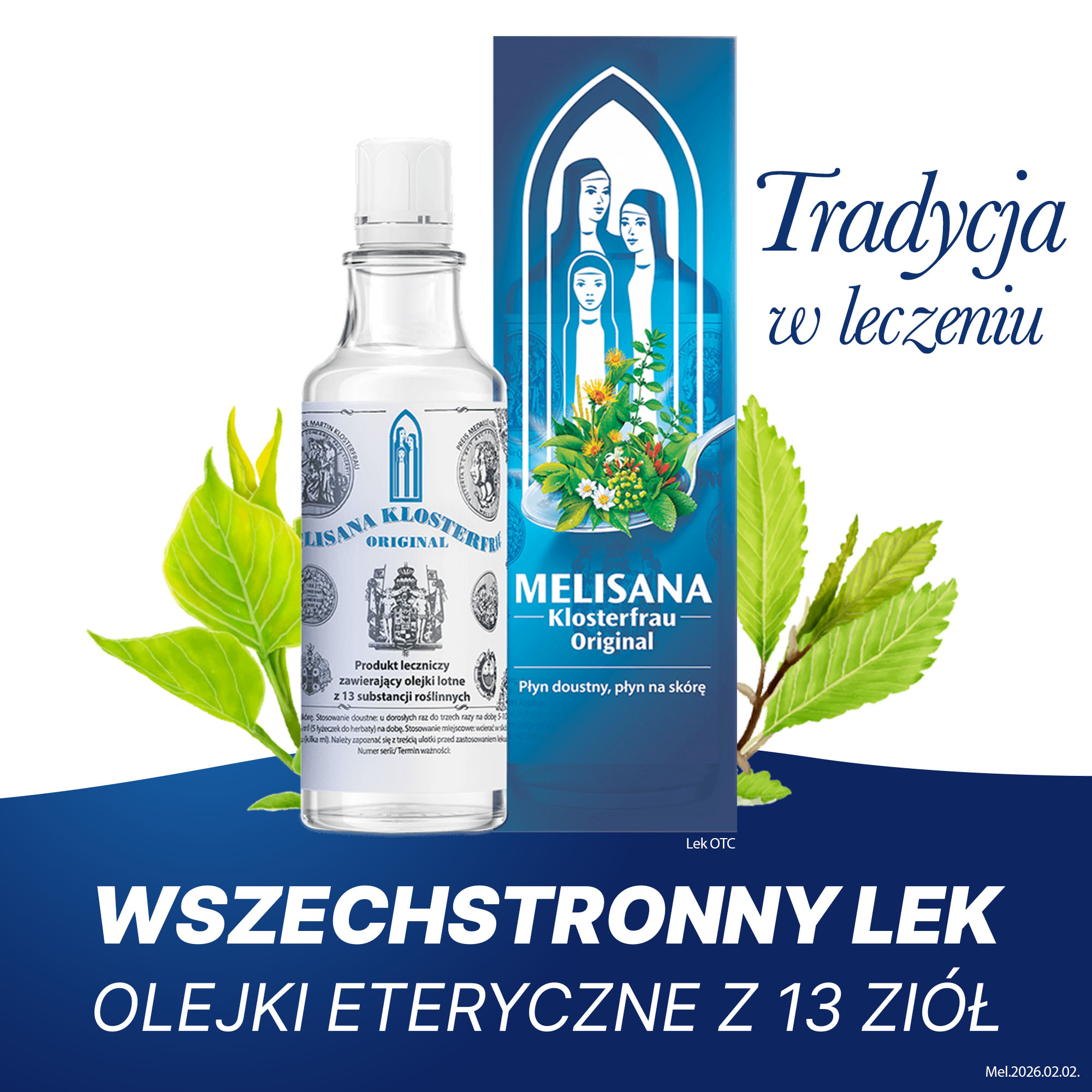Melisana Klosterfrau Original Płyn, 235 ml