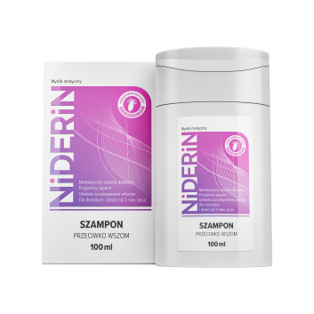 NIDERIN Szampon przeciwko wszom, 100 ml