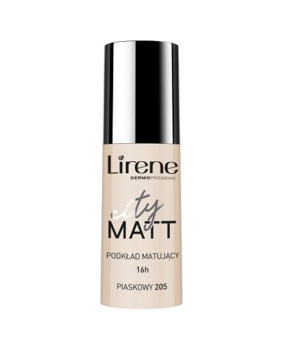 LIRENE CITY MATT Fluid matujący 205 piaskowy - 30 ml - cena, opinie, właściwości zdjęcie