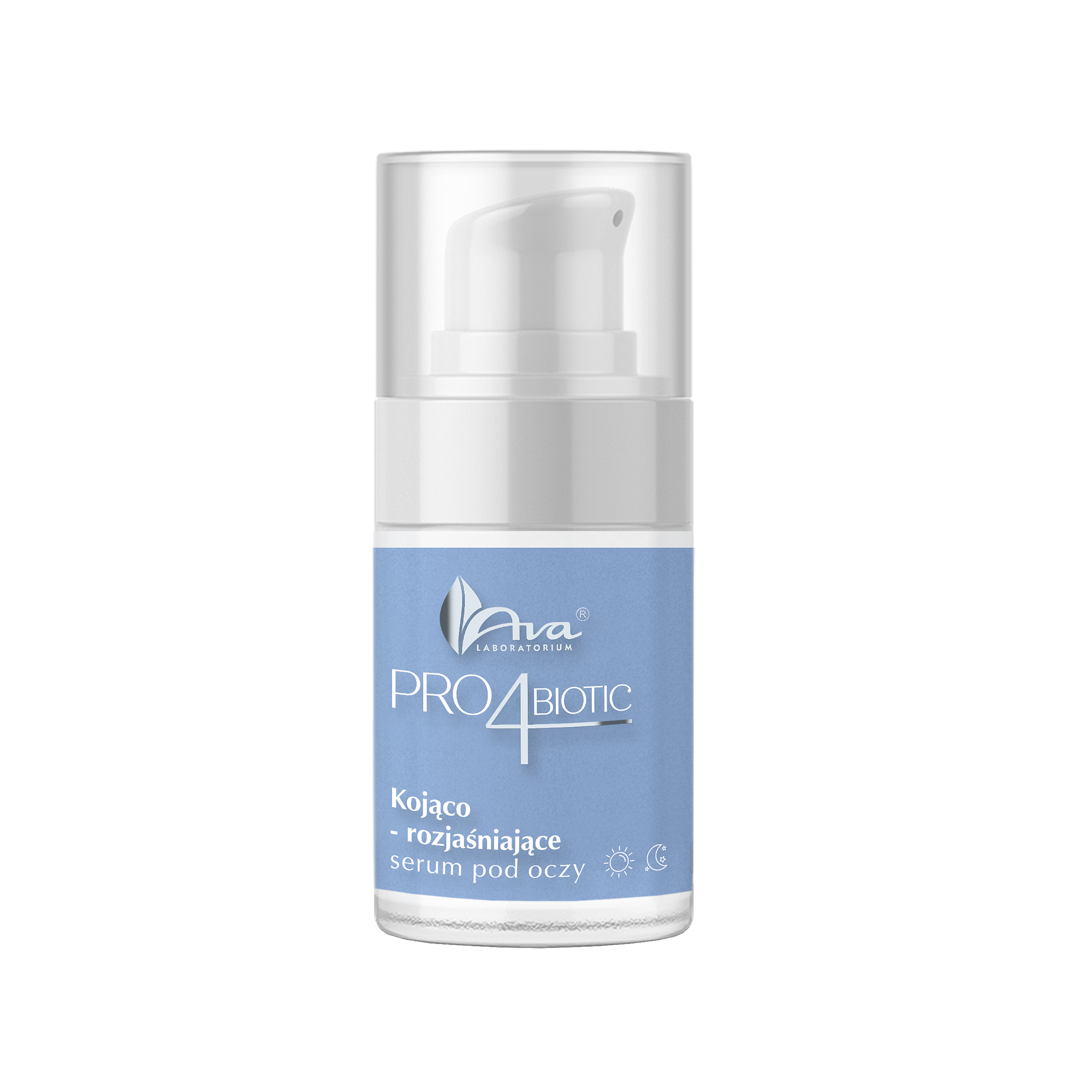 Ava Pro4biotic, kojąco-rozjaśniające serum pod oczy, 15 ml