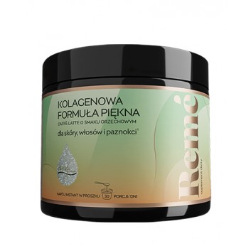 Reme Kolagenowa formuła piękna Caffe Latte o smaku orzechowym 150 g