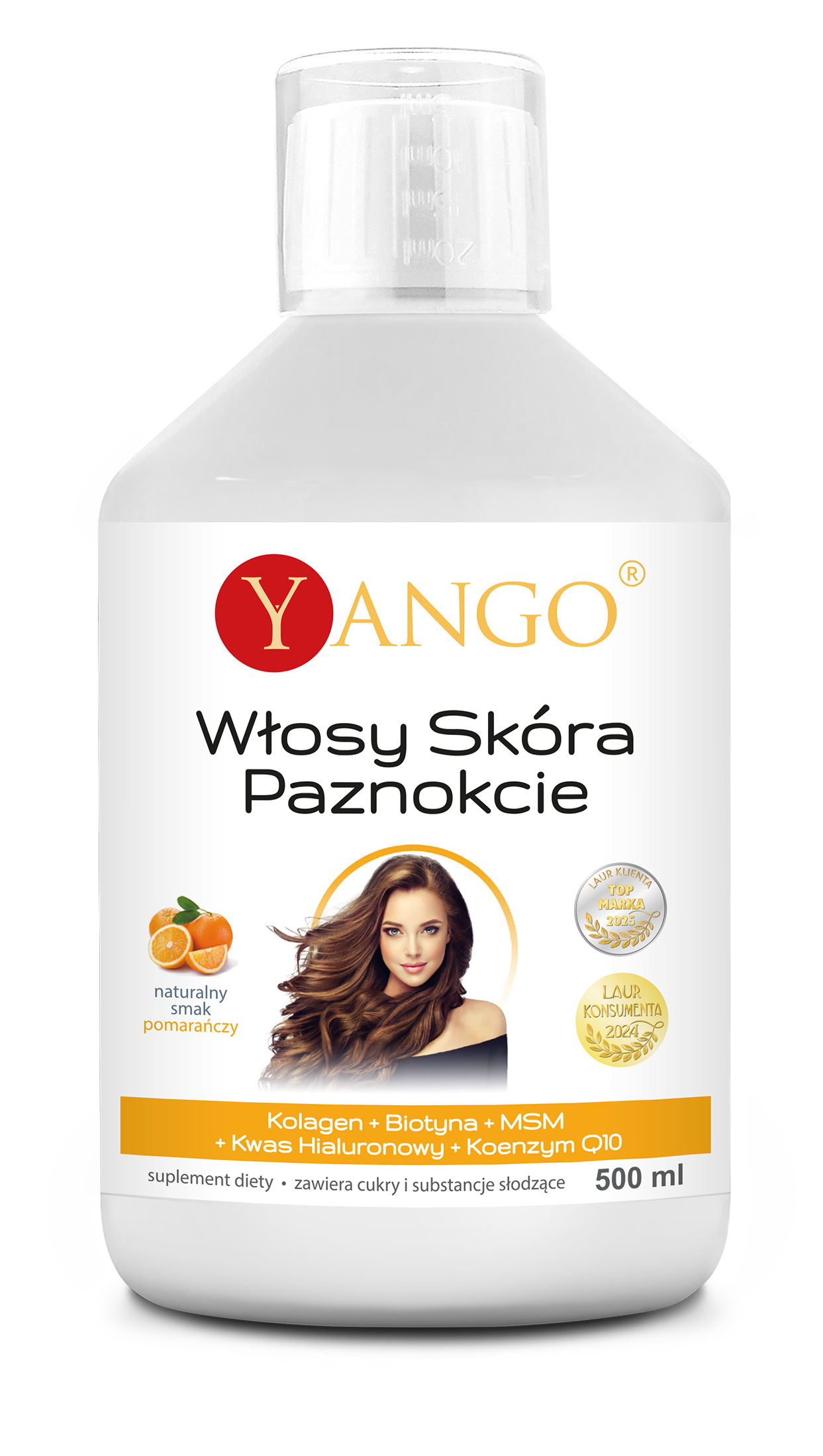 Yango, Multiwitamina Włosy Skóra Paznokcie, 500 ml zdjęcie