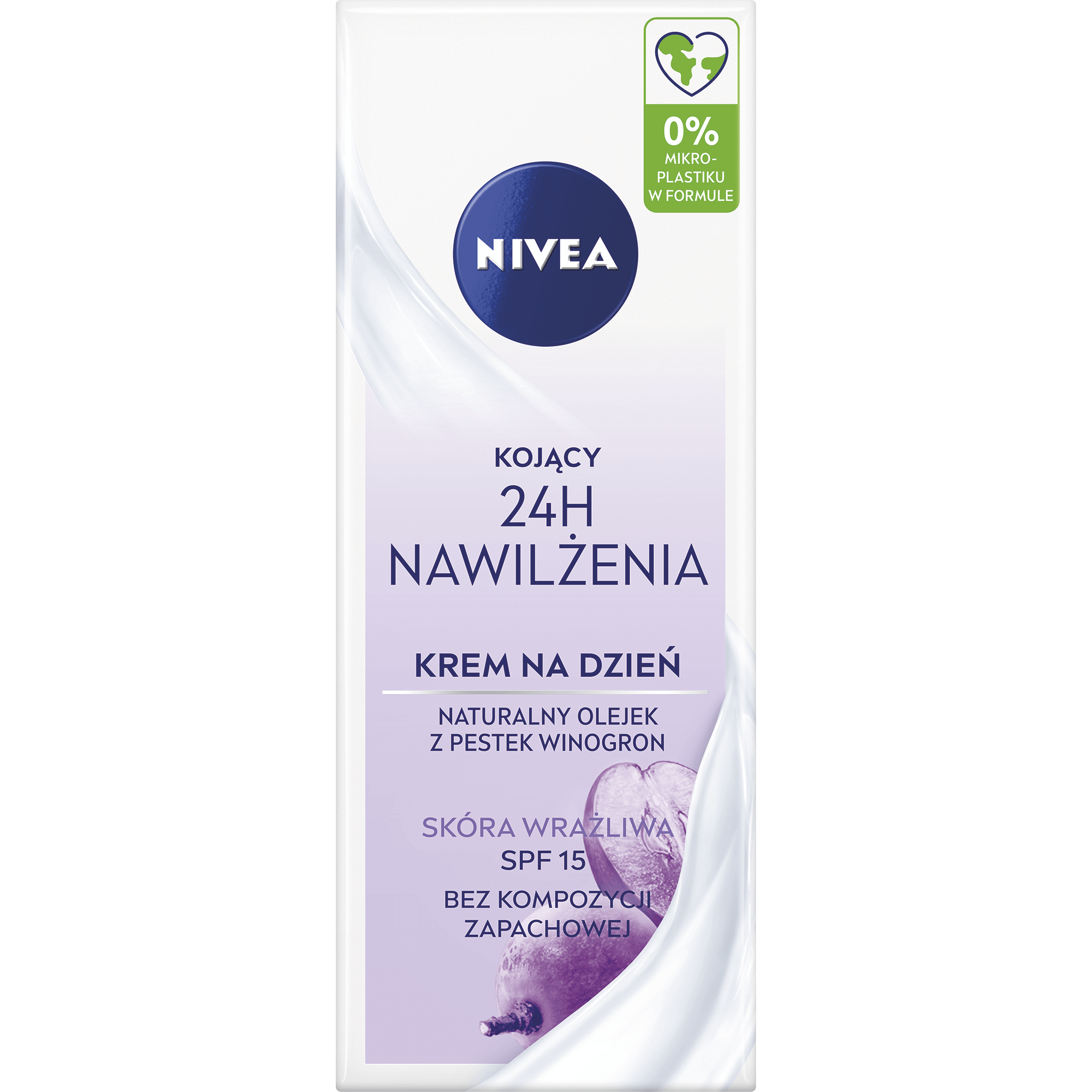 Nivea 24H Nawilżenia Kojący, krem na dzień, 50 ml zdjęcie