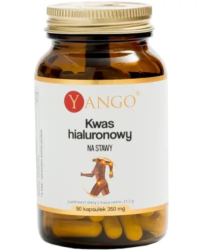 Yango Kwas hialuronowy na stawy 360 mg, 90 kaps. cena, opinie, stosowanie zdjęcie