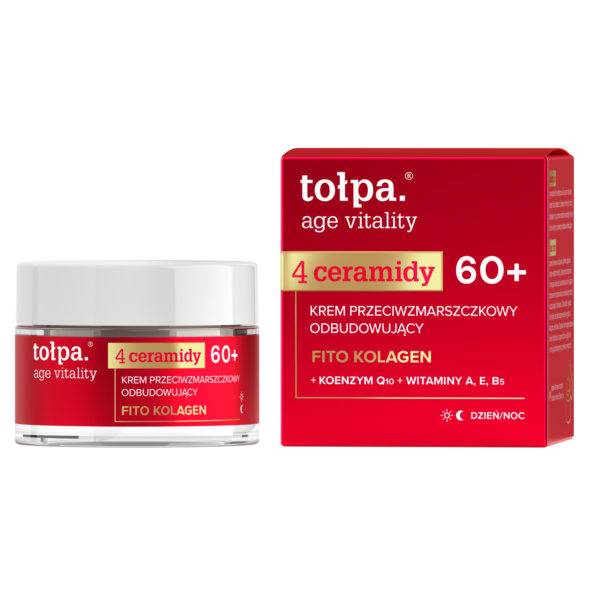 Tołpa Age Vitality krem do twarzy przeciwzmarszczkowy, odbudowujący 60+, 50 ml zdjęcie