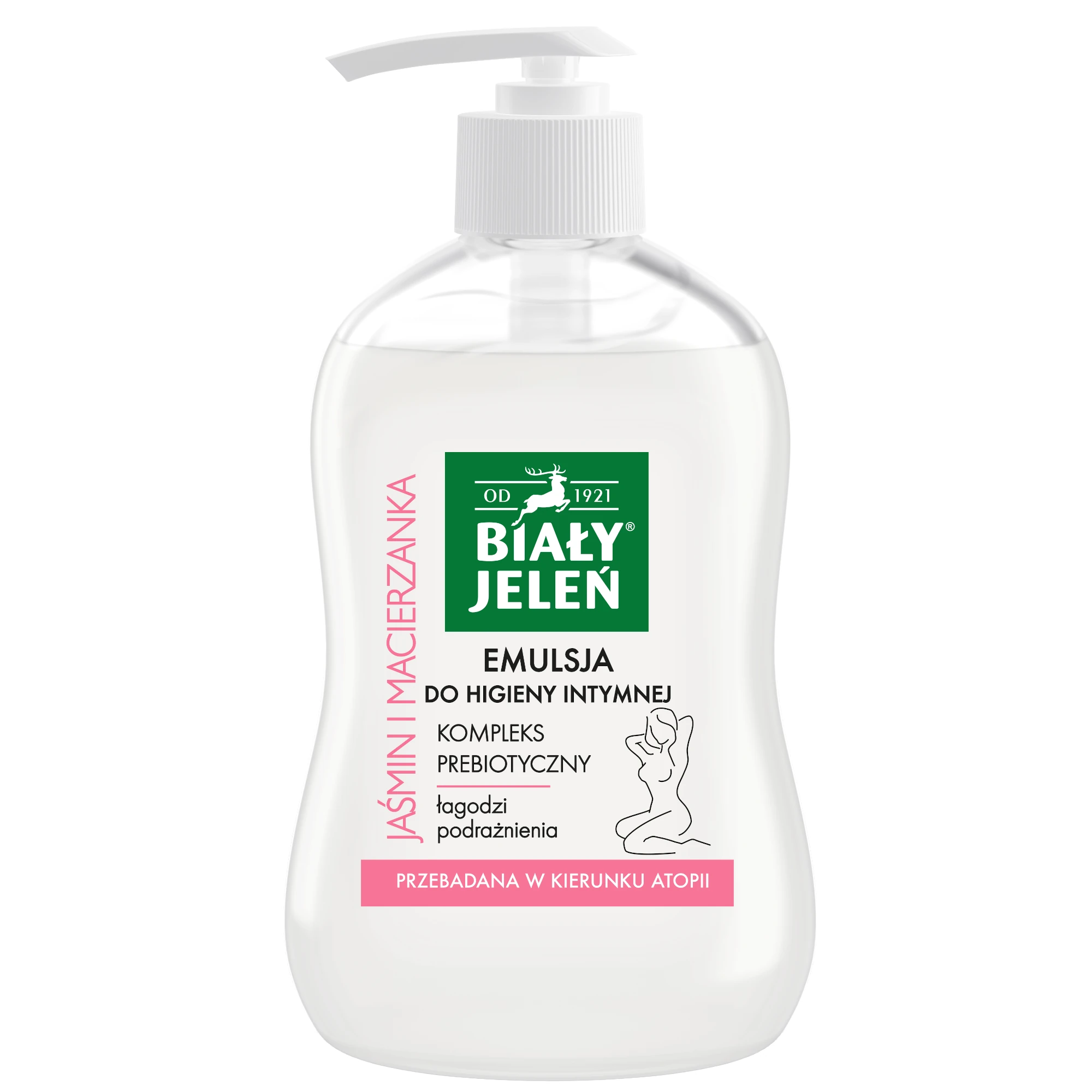 Biały Jeleń Emulsja do higieny intymnej jaśmin i macierzanka, 500 ml zdjęcie