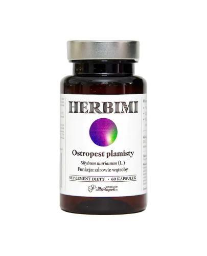 Herbapol Ostropest Plamisty Herbimi, 60 kapsułek zdjęcie
