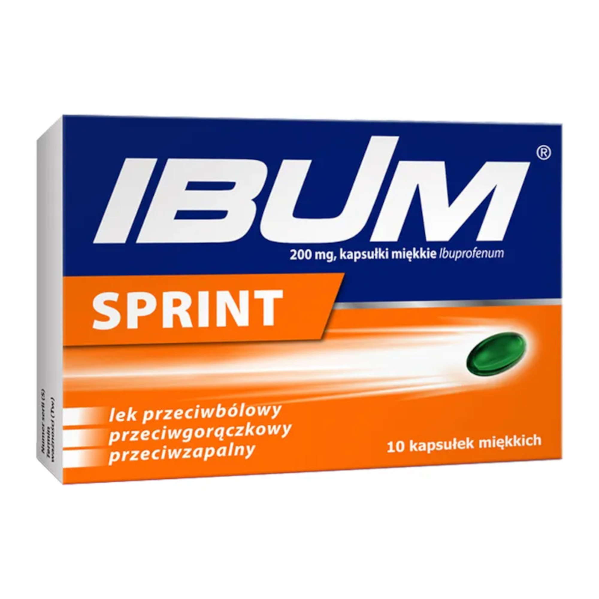 Ibum Sprint 200 mg, kapsułki miękkie, 10 sztuk zdjęcie