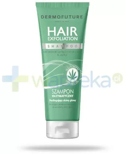 DermoFuture Hair Exfoliation szampon enzymatyczny peelingujący skórę głowy 200 ml zdjęcie