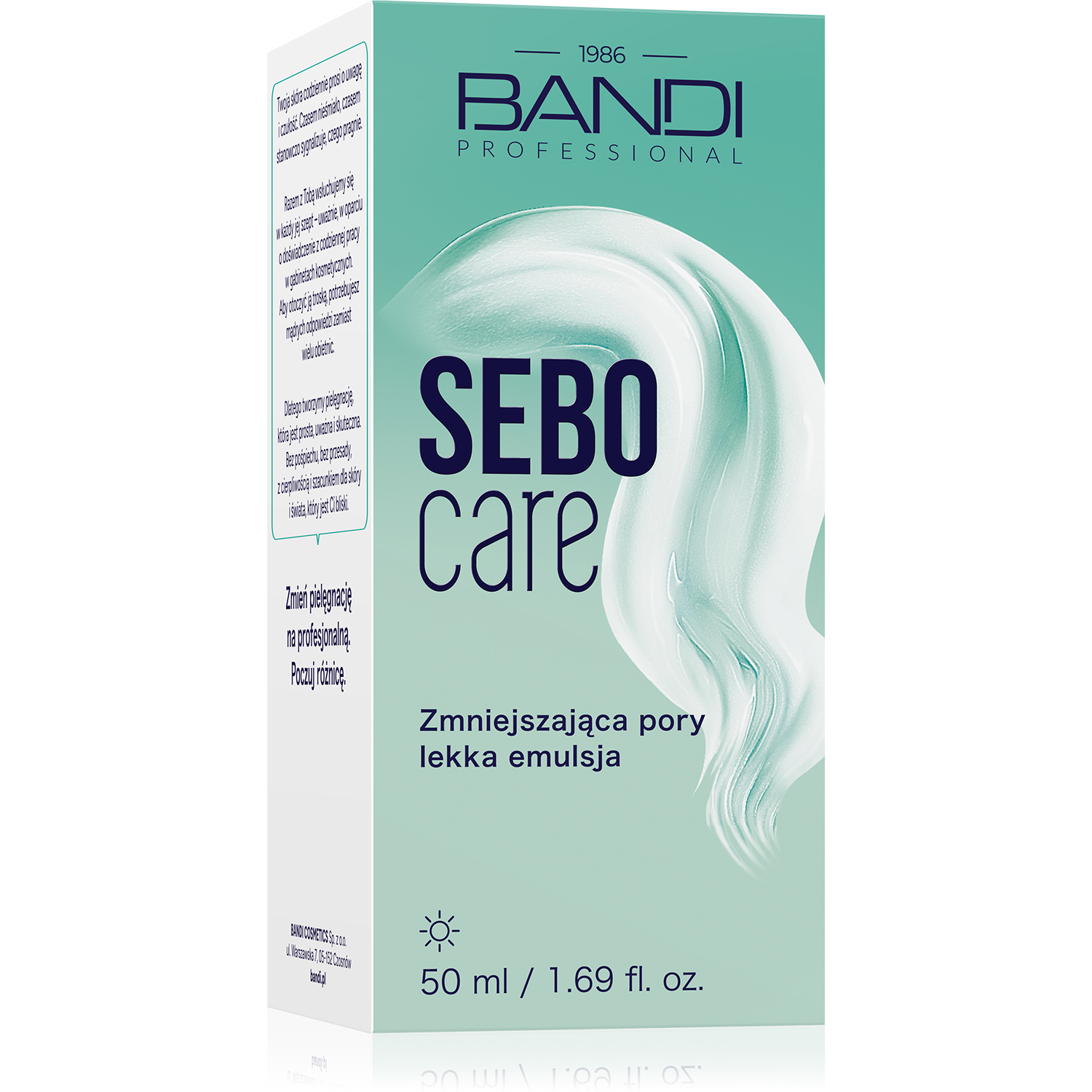 Bandi Sebo Care Zmniejszająca pory lekka emulsja, 50 ml