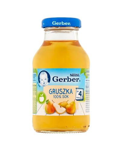 GERBER Sok gruszkowy 100% po 4 miesiącu, 200 ml zdjęcie