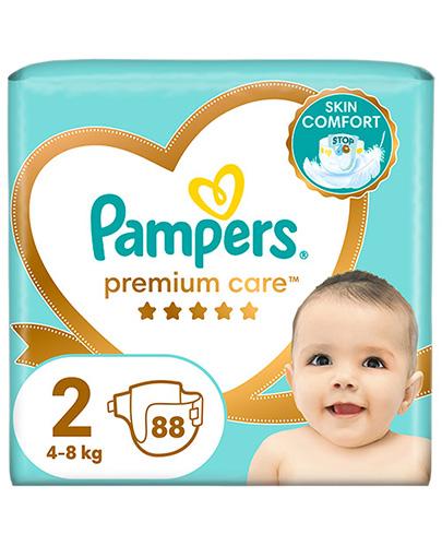 Pampers Premium Care pieluszki rozmiar 2, 4 kg - 8 kg, 88 sztuk  zdjęcie
