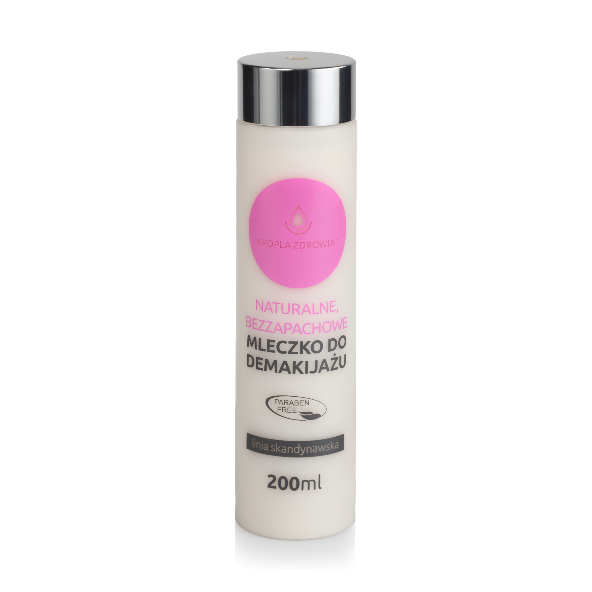 Kropla Zdrowia Naturalne, bezzapachowe mleczko do demakijażu - 200 ml zdjęcie