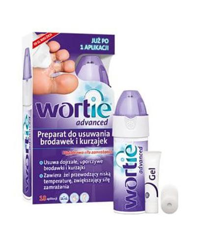 Wortie Advanced Preparat do usuwania brodawek i kurzajek, 50 ml, cena, wskazania, opakowanie zdjęcie
