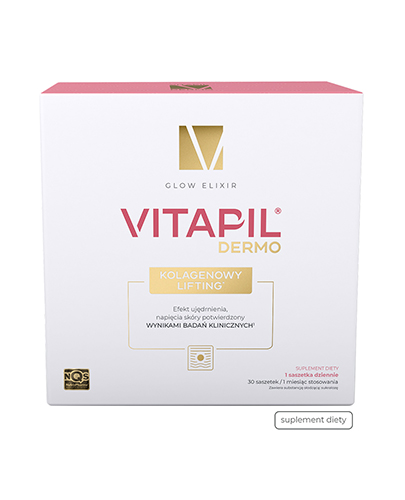 Vitapil Dermo Kolagenowy Lifting, saszetki, 30 sztuk zdjęcie