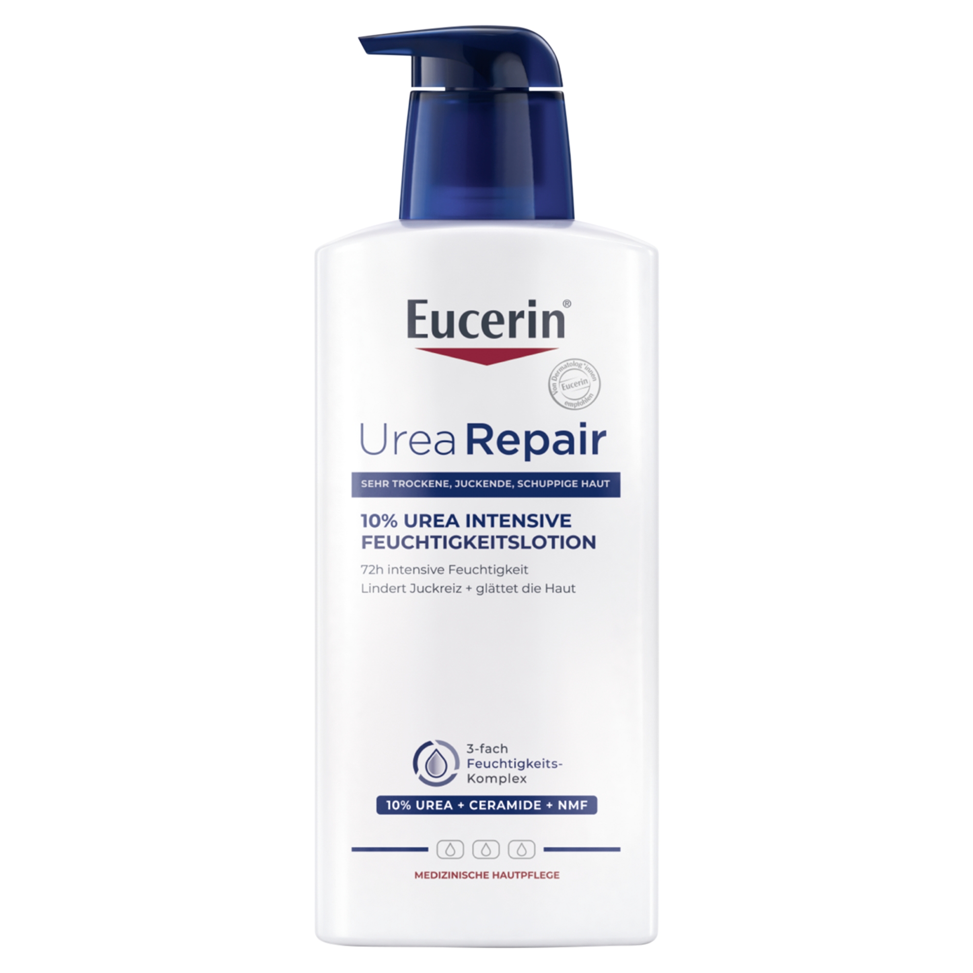 Eucerin, Urea Repair, Intensywnie nawilżająca emulsja z 10% mocznika, 400 ml zdjęcie