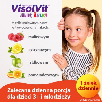 VisolVit Junior, żelki, 50 sztuk
