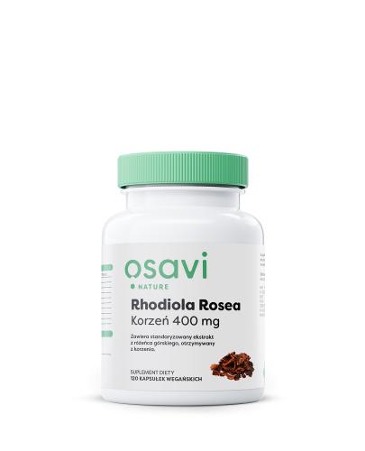 OSAVI Rhodiola Rosea Korzeń 400 mg, 120 kapsułek  zdjęcie