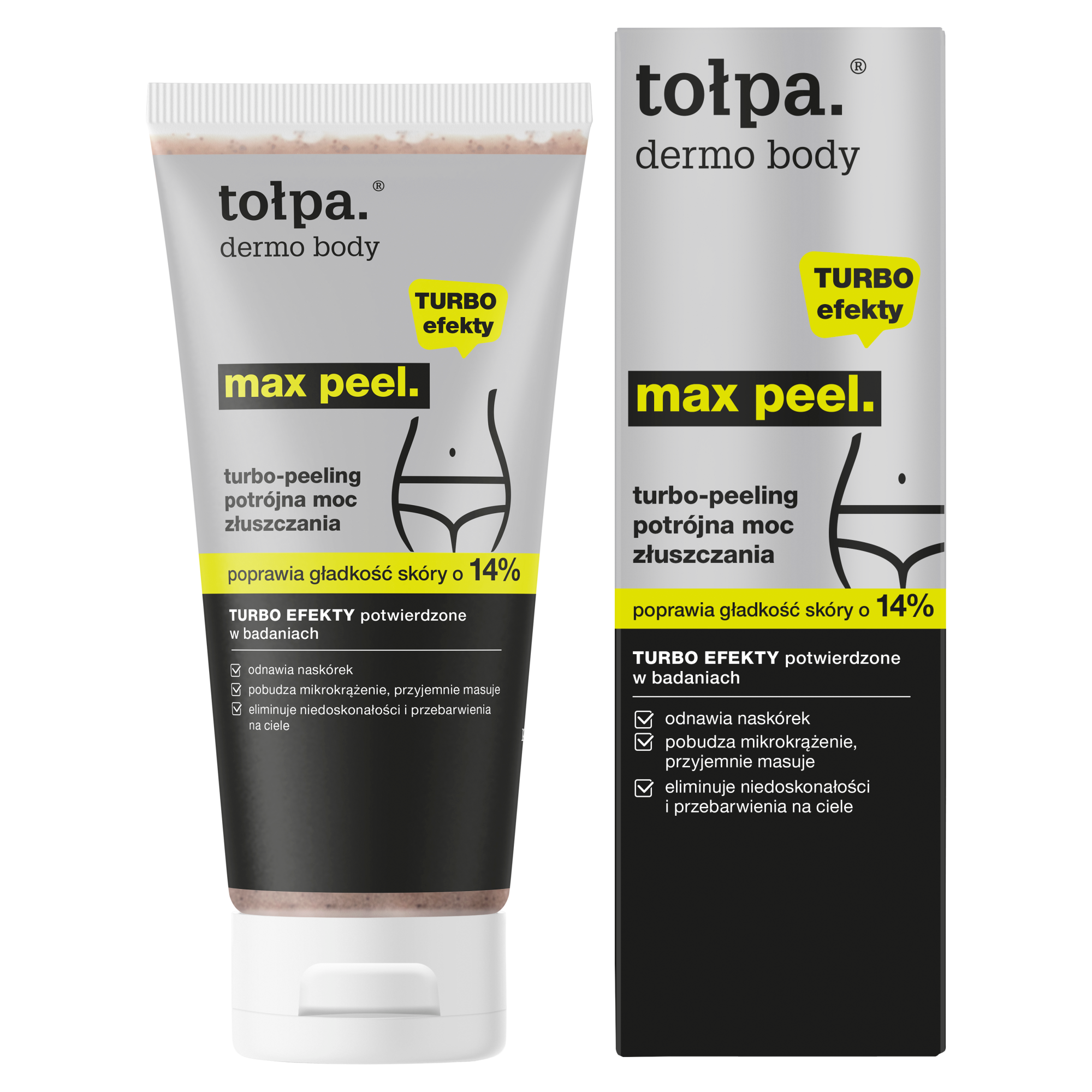 Tołpa Max Efekt Turbo-Peeling odnawiający 3w1, 200 ml zdjęcie