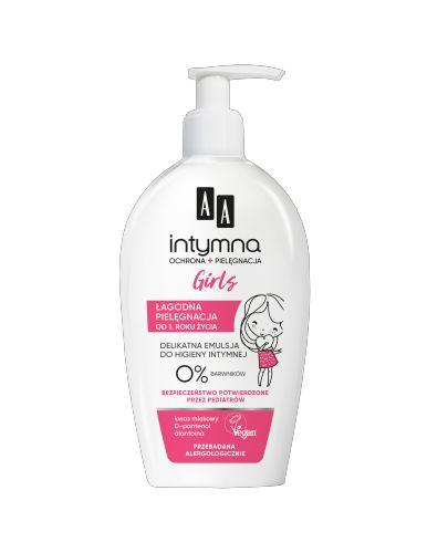AA INTYMNA Girls Emulsja do higieny intymnej od 1. roku życia, 300 ml zdjęcie