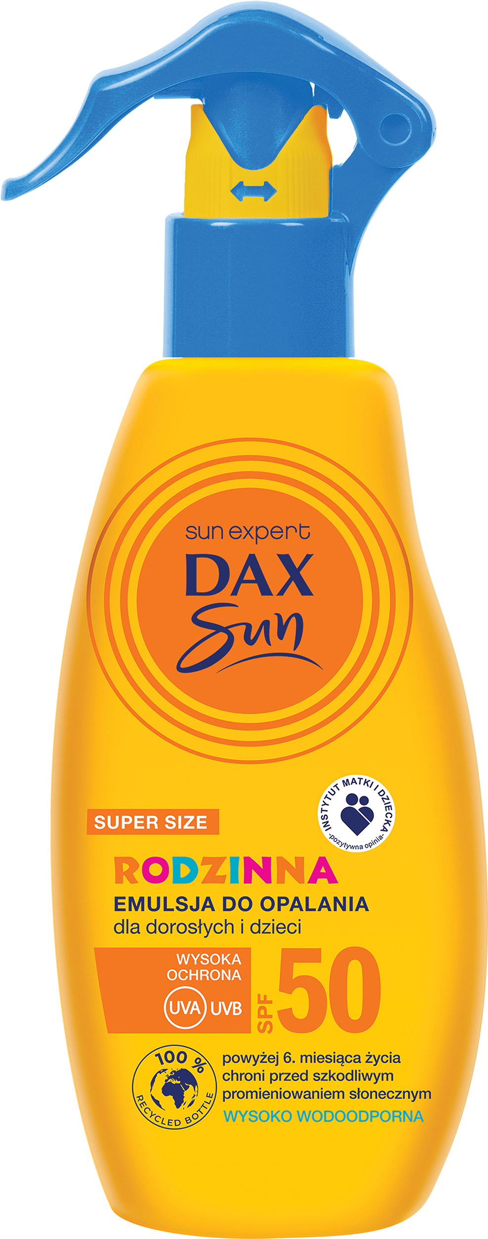Dax Sun Rodzinna emulsja do opalania dla dorosłych i dzieci SPF 50 200 ml zdjęcie