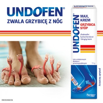 UNDOFEN MAX 10 mg w 1 g krem - 15 g
