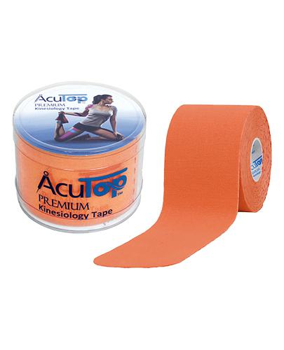 AcuTop Premium Kinesiology Tape 5 cm x 5 m pomarańczowy, 1 sztuka, cena, opinie, stosowanie zdjęcie