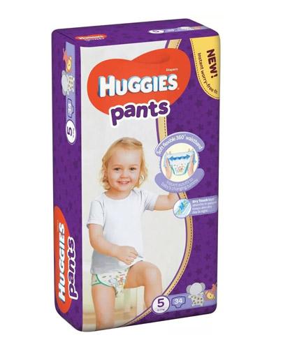 HUGGIES PANTS 5, Pieluchomajtki 12-17 kg, 34 sztuki zdjęcie