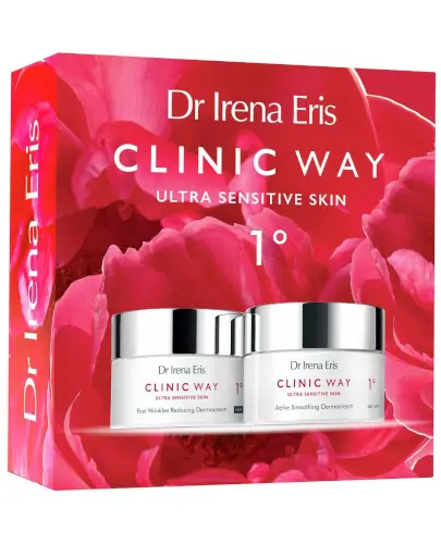 Dr Irena Eris Clinic Way Ultra Sensitive Skin 1° dermokrem na noc + dermokrem na dzień [ZESTAW] zdjęcie