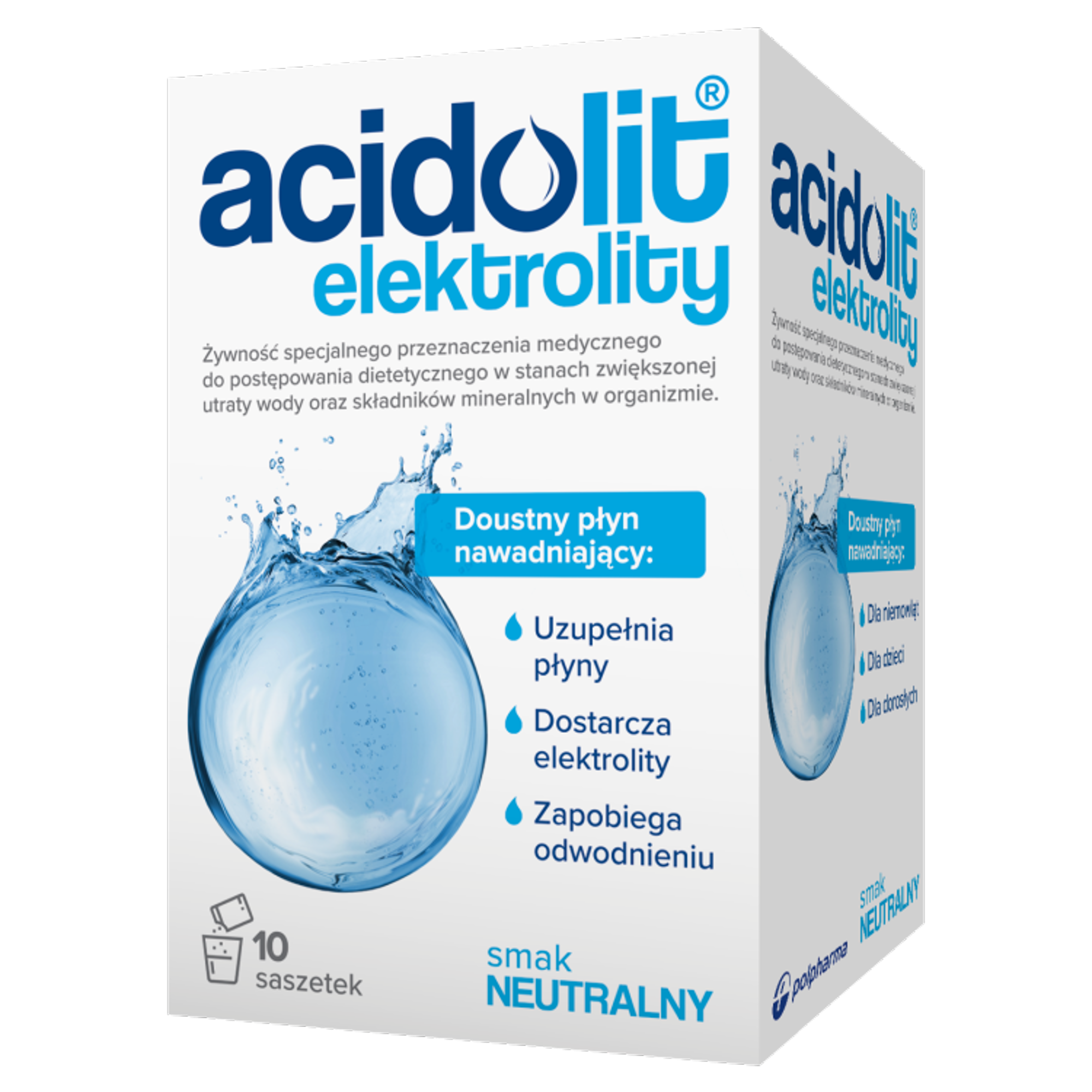 Acidolit bezsmakowy proszek 10 saszetek zdjęcie