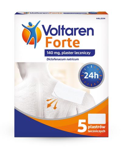 Voltaren Forte plastry lecznicze 5 sztuk zdjęcie
