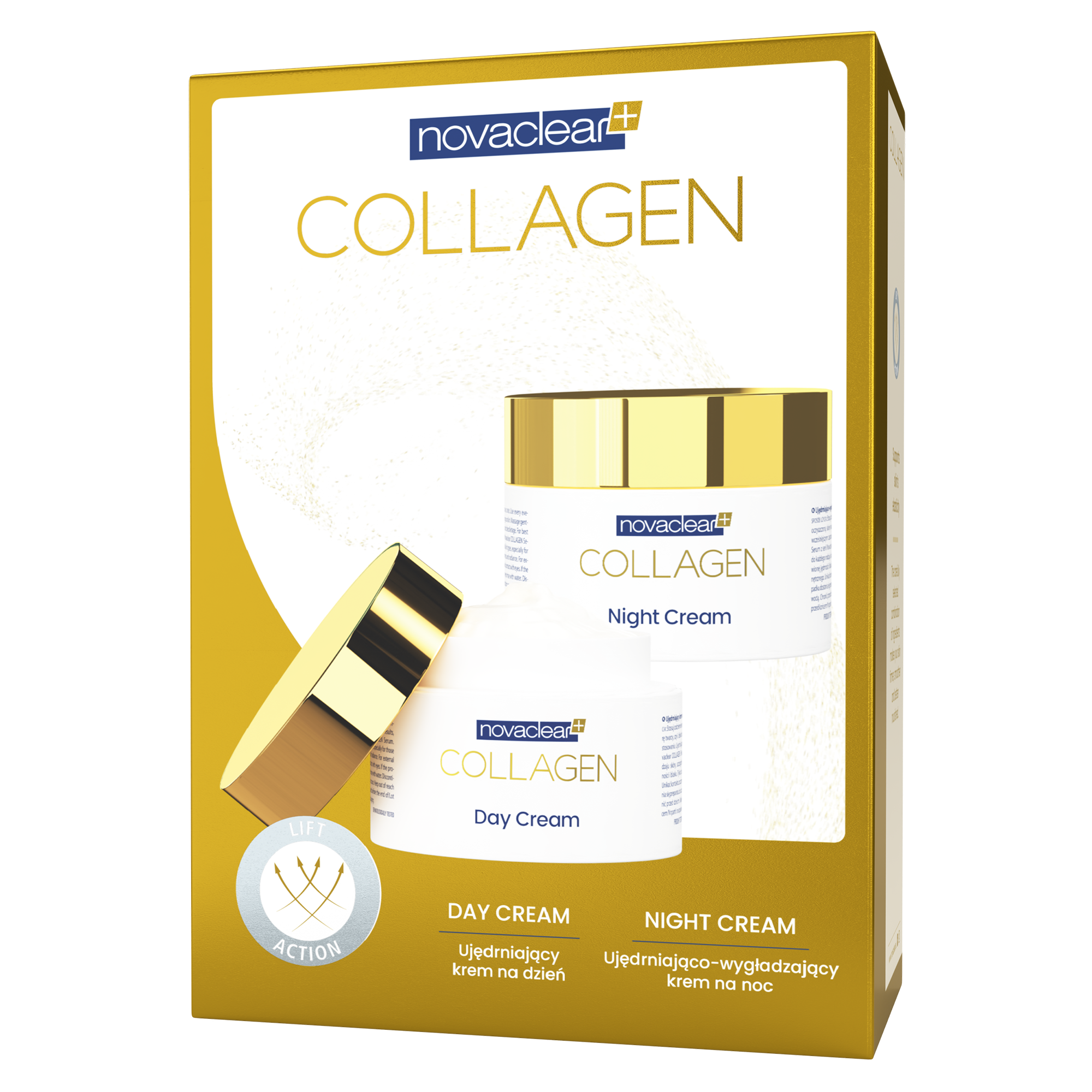 Zestaw Novaclear Collagen, Krem na dzień 50 ml, Krem na noc, 50 ml zdjęcie