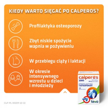 Calperos 1000  100 kapsułek