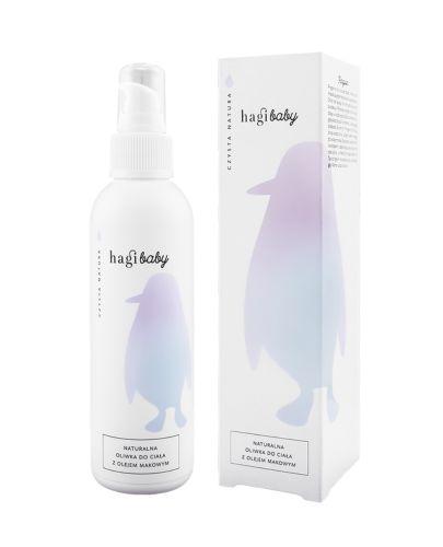 Hagi Baby Naturalna oliwka do ciała dla dzieci z olejem makowym, 150 ml zdjęcie
