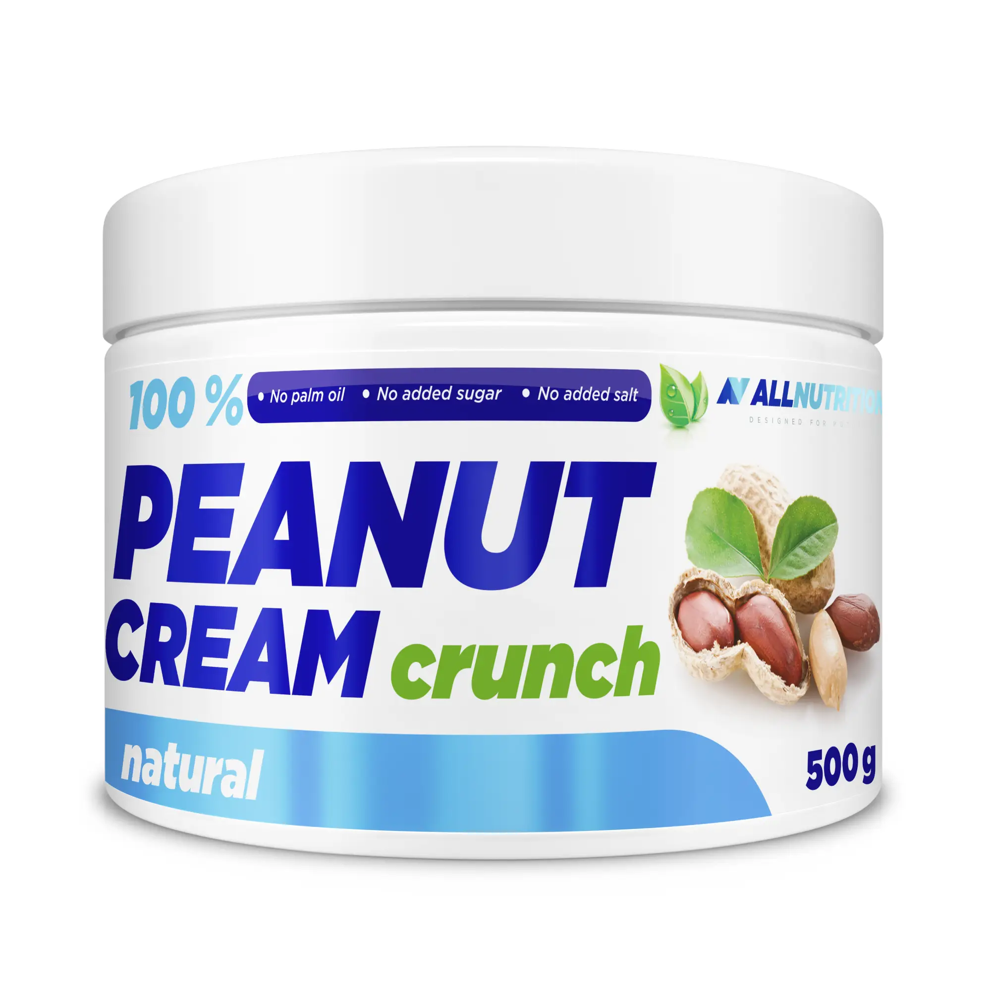 Allnutrition Peanut Cream Crunch, orzechowy, 500 g zdjęcie