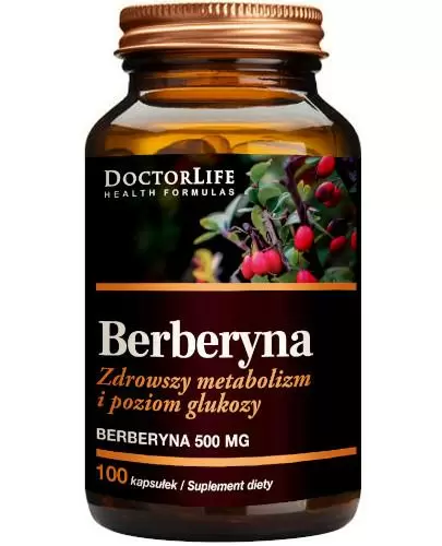Doctor Life Berberyna 500 mg 100 kapsułek zdjęcie